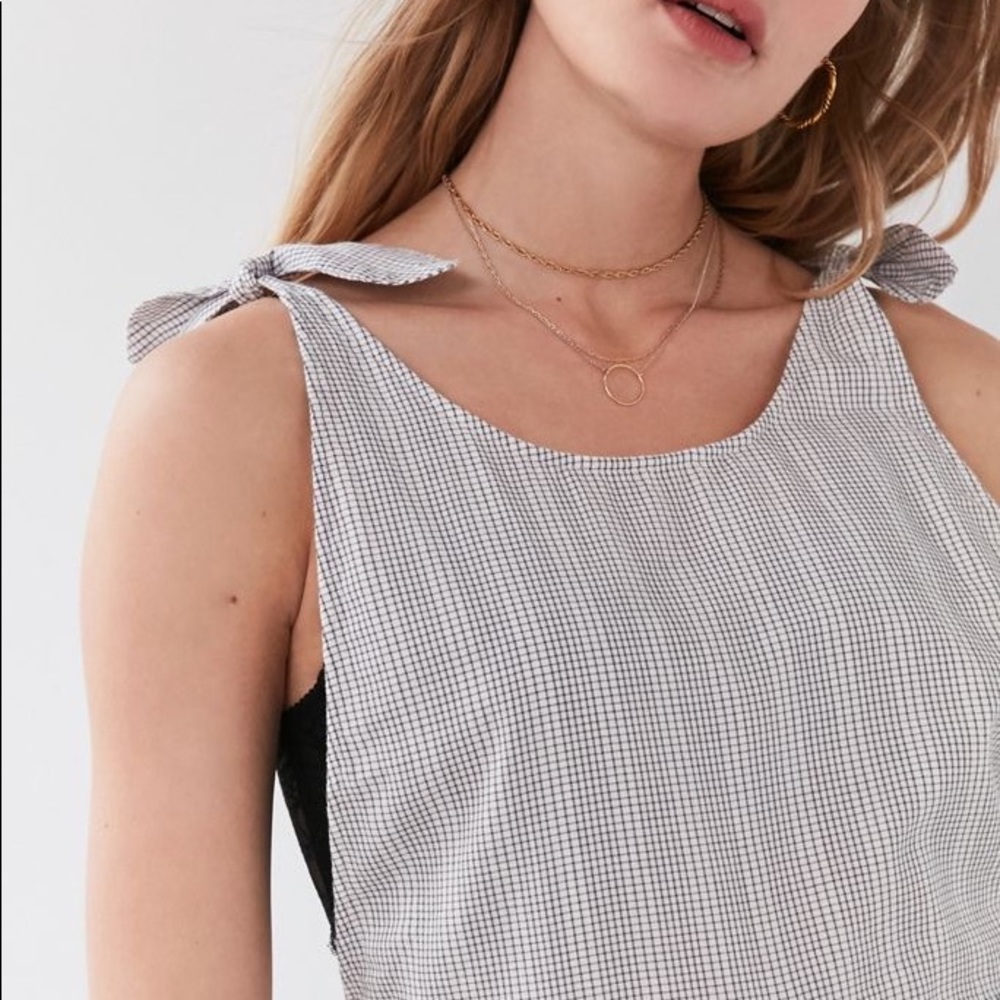 Urban Outfitters gingham romper